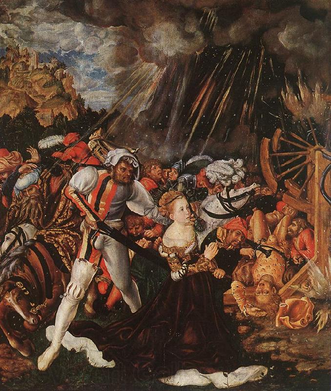 CRANACH, Lucas the Elder The Martyrdom of St Catherine gdf Norge oil painting art